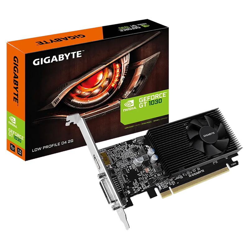 Gigabyte GeForce GT 1030 Low Profile 2GB Graphics Card (N1030D4-2GL)