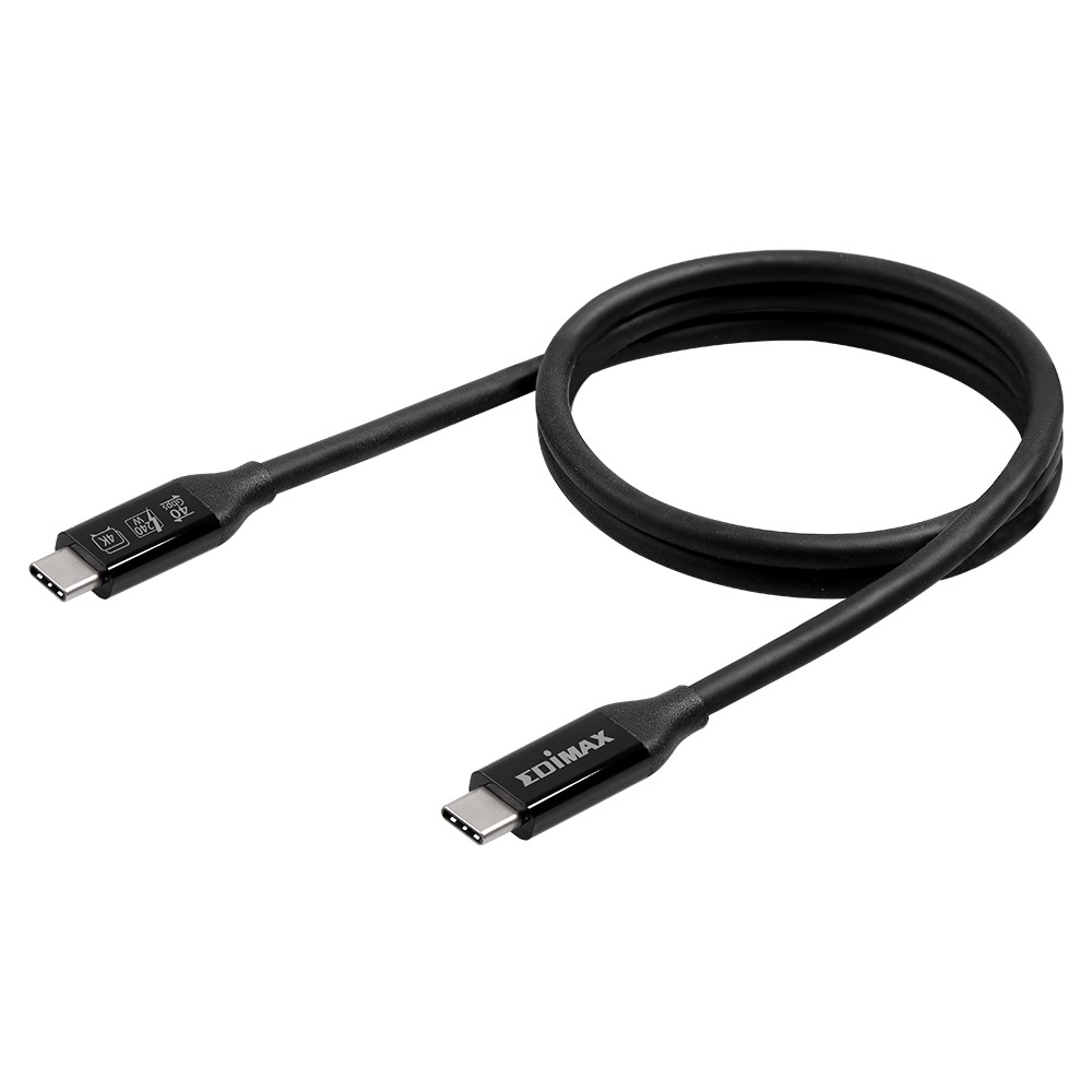 Edimax 40Gbps USB4 Thunderbolt 3 Cable USB-C to USB-Cable, 3m Length