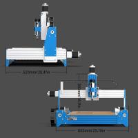 Laser-Engravers-Genmitsu-CNC-Router-Machine-PROVerXL-4030-AU-for-Wood-Metal-Acrylic-MDF-Carving-Arts-Crafts-DIY-Design-3-Axis-Milling-Cutting-Engraving-Machine-3