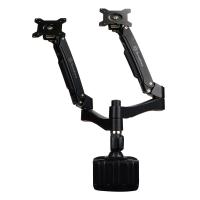 Monitor-Accessories-SilverStone-Black-Arm-Two-Dual-LCD-Monitor-Stand-6