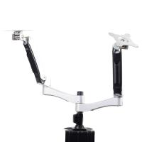 Monitor-Accessories-SilverStone-Silver-Arm-Dual-LCD-Monitor-Stand-2