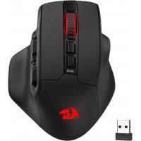Redragon M806 Wireless Gaming Mouse, 7 Programmable Buttons Wired RGB Gamer Mouse w/3-Mode Connection, Ergonomic Natural Grip Build