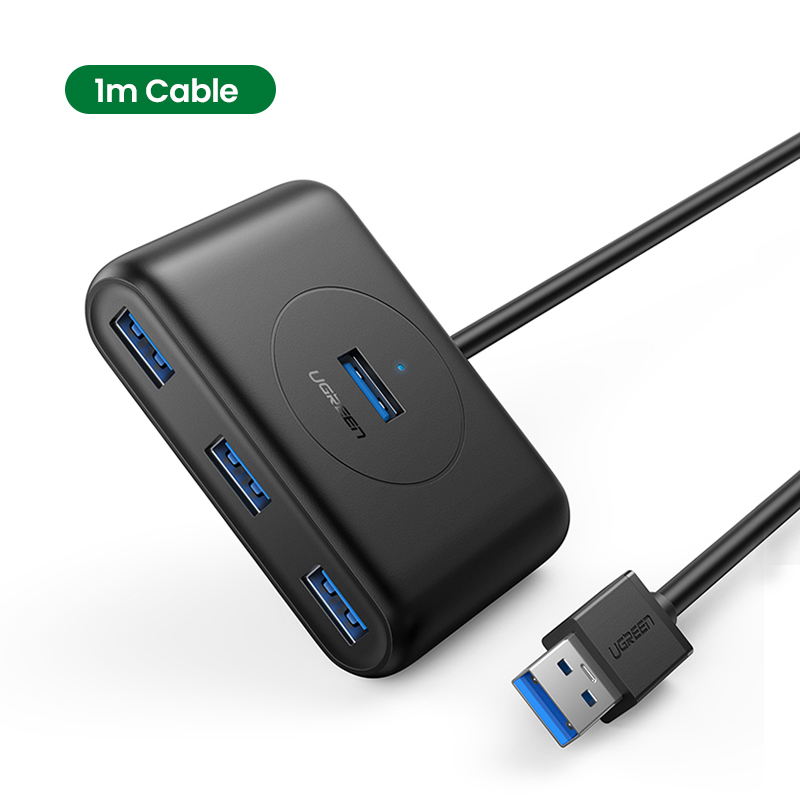 UGREEN USB 3.0 Hub 1m (Black)