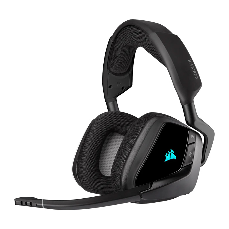 Corsair VOID RGB Elite Wireless Premium Gaming Headset with 7.1 Surround Sound - Carbon (CA-9011201-AP)