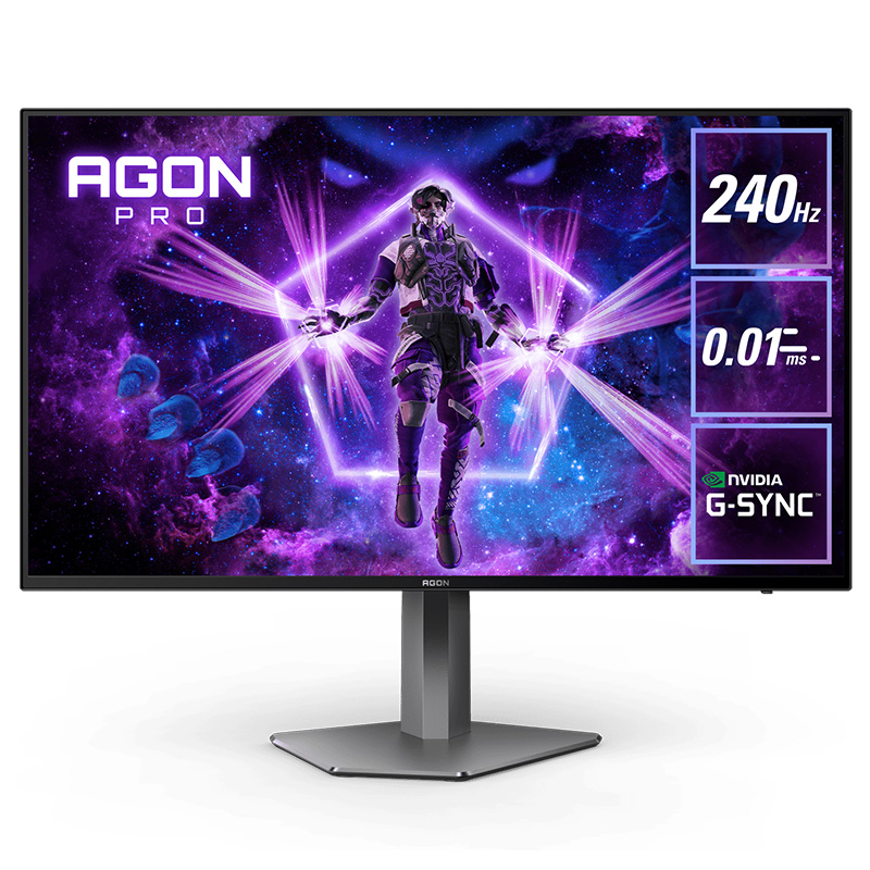 AOC Agon Pro 26.5in QHD 240Hz OLED Gaming Monitor 