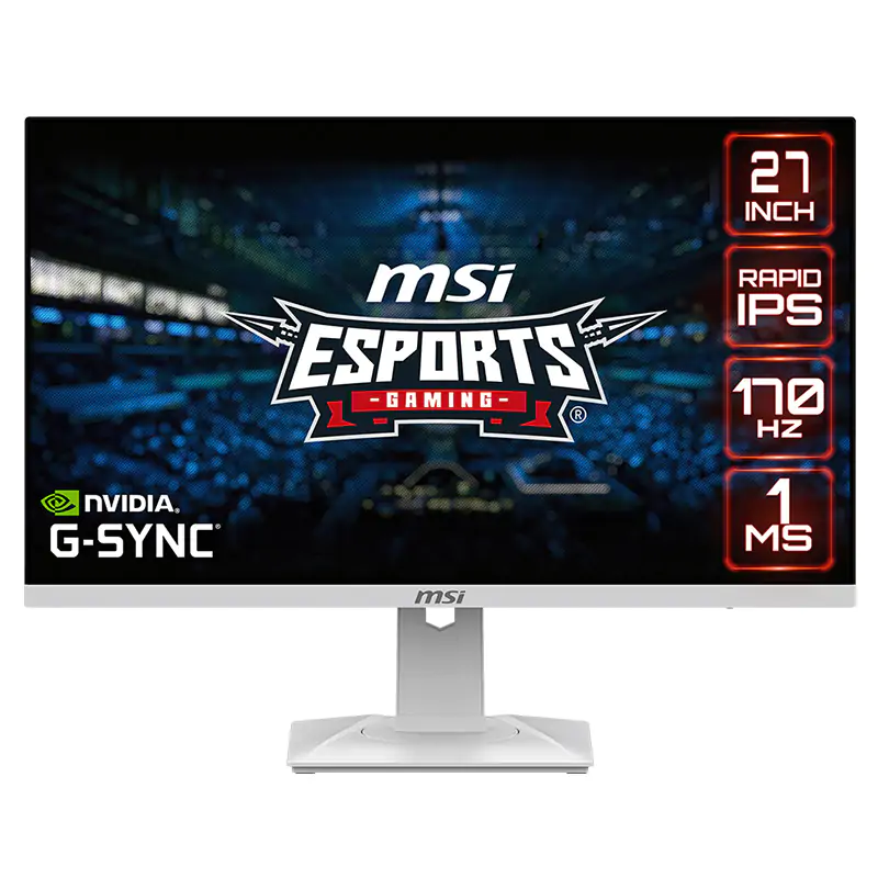 MSI 27in WQHD IPS 170Hz FreeSync Premium Gaming Monitor (G274QRFW)
