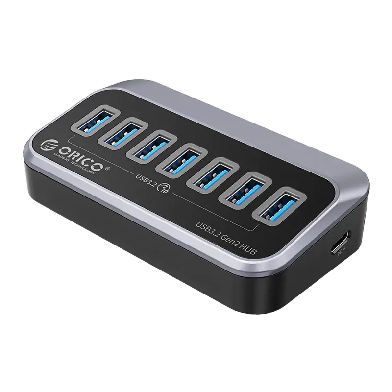 ORICO Port USB Hub (ORICO-M37A-G2-10-BK-BP)