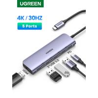 UGREEN USB Type C to HDMI + USB 3.0*3 + PD Power Converter