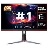 AOC 27in FHD IPS 144Hz AdaptiveSync and G-SYNC Gaming Monitor (27G2)