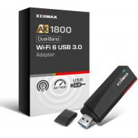EDIMAX AX1800 Wi-Fi 6 Dual-Band USB 3.0 Adapter EW-7822UMX