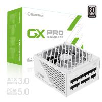 Gamemax GX-1250 PRO White 1250W 80+Platinum Power Supply ATX3.0 PCIE5.0，