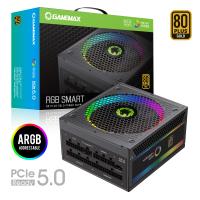 Gamemax RGB 1050W Power Supply，ATX3.0 PCIE5.0， 1.5M Australian Power cord - RGB-1050 PRO(5.0)  BK