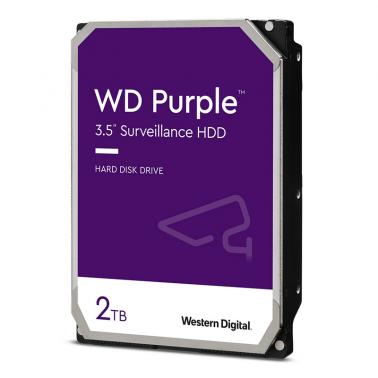 Western Digital 2TB Purple 3.5in SATA Surveillance Hard Drive (WD23PURZ) - OPENED BOX 86933