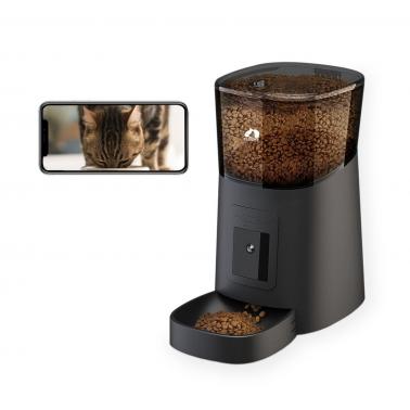 Floofi Automatic Pet Feeder With 1080p Camera & App Control with Two ...