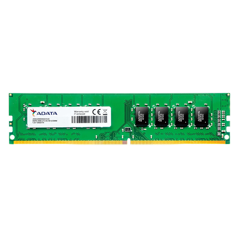 ADATA 4GB (1x4GB) AD4U2666W4G19-R Unbuffered-DIMM 2666MHz DDR4 RAM