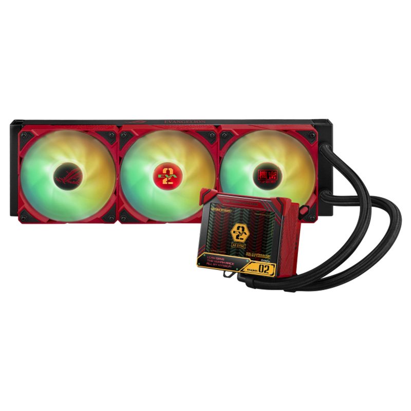 Asus ROG Ryujin III 360mm ARGB EVA-02 Edition AIO Liquid CPU Cooler (ROG RYUJIN III 360 ARGB EVA-02 EDITION)