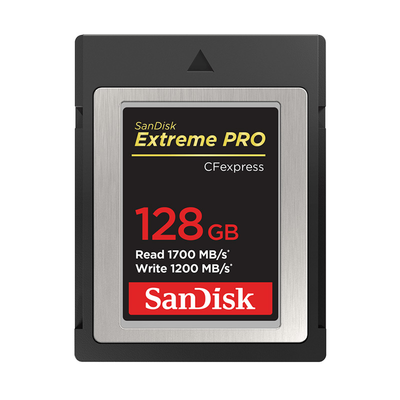 SanDisk 128GB Extreme Pro CFexpress Type B Compact Card