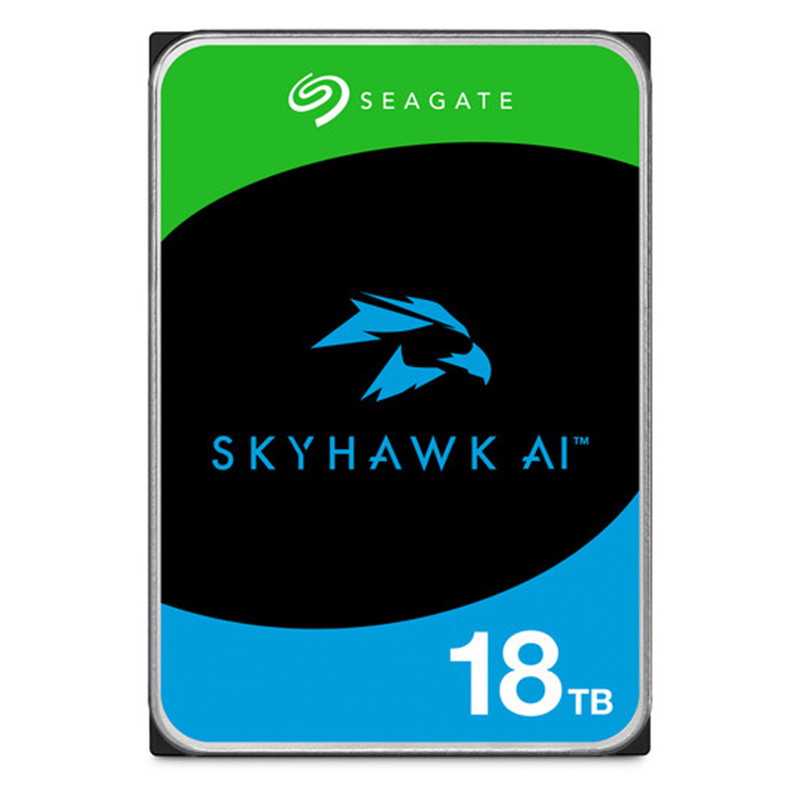 Seagate SkyHawk AI 512E 18TB 7200RPM 3.5in SATA Surveillance Hard Drive (ST18000VE002)