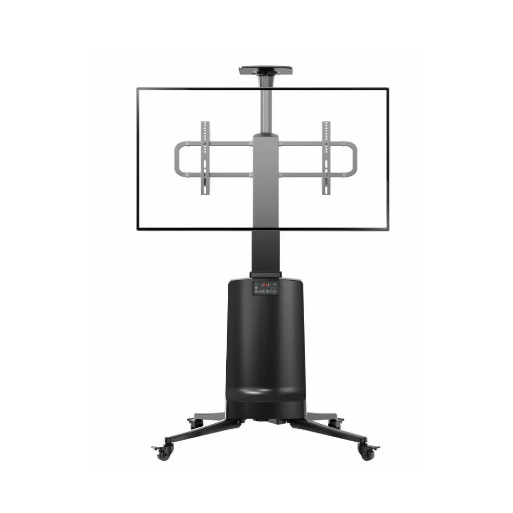 North Bayou TW85 TV Ergonomics Interactive Motorized Mobile Cart Stand