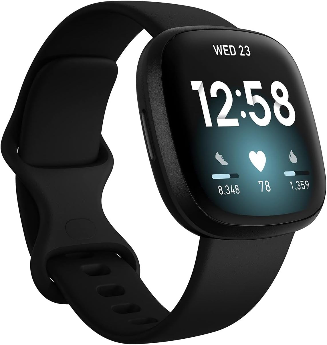 Fitbit Versa 3 Fitness Smartwatch - Black