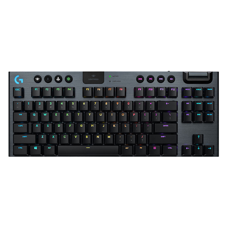 Logitech G915 TKL Lightspeed Wireless RGB Mechanical Gaming Keyboard - Clicky (920-009529)
