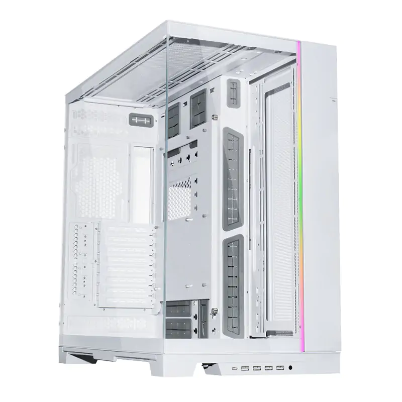 Lian Li O11 Dynamic EVO XL Full Tower TG E-ATX Case - White (PC-O11DEXL-W)