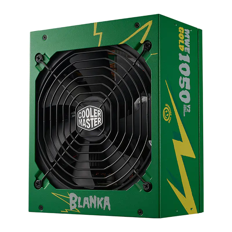 Cooler Master MWE 1050W 80+ Gold Modular Street Fighter 6 Blanka Edition (MPE-A501-AFCAG-3VAU)