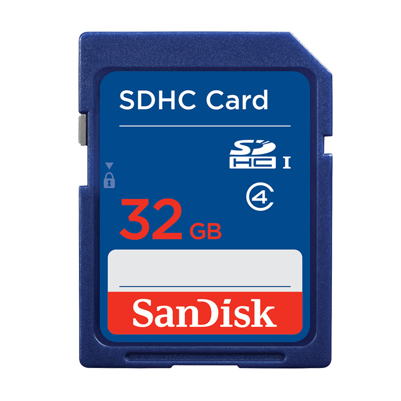 SanDisk 32GB Standard Class 4 SDHC Card