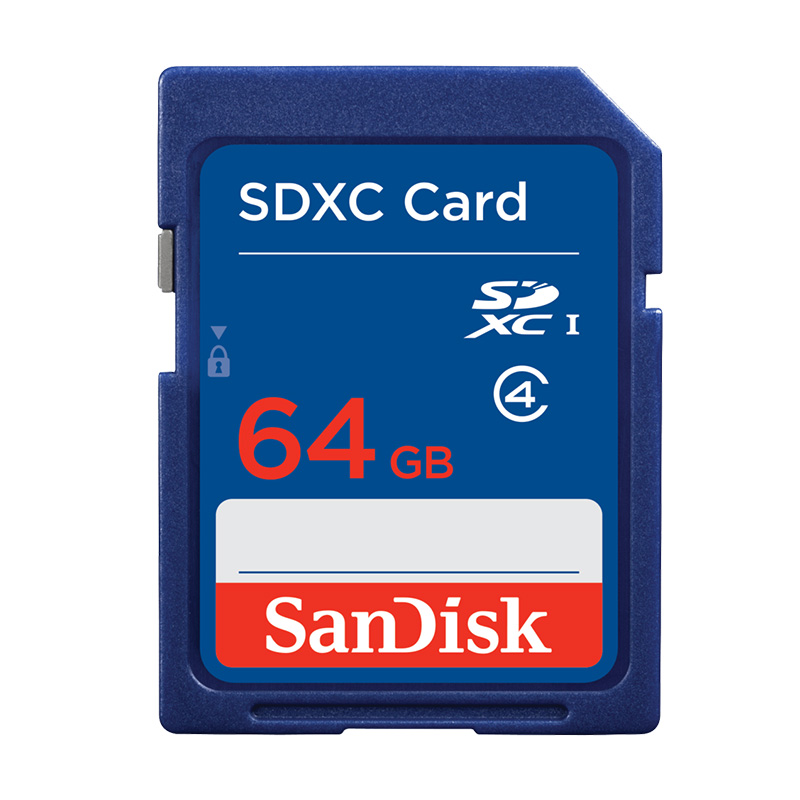 SanDisk 64GB Standard Class 4 SDHC Card
