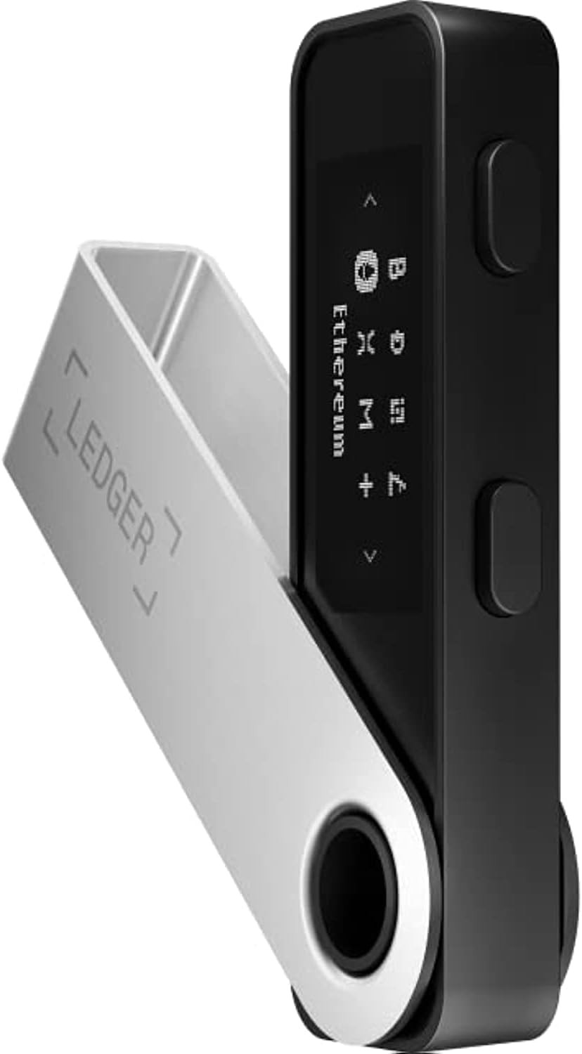 Ledger Nano S Plus Crypto Hardware Wallet - Matte Black