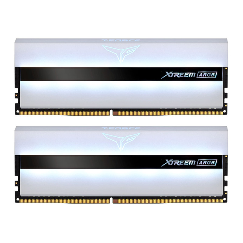 Team 16GB (2x8GB) TF13D416G4000HC18JDC01 T-Force Xtreem ARGB CL18 4000MHz White DDR4 RAM