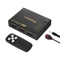Simplecom UltraHD 5 Way HDMI Switch with 5-in-1 Out Splitter (CM305)