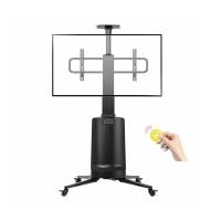 Electronics-Appliances-North-Bayou-TW85-TV-Ergonomics-Interactive-Motorized-Mobile-Cart-Stand-3