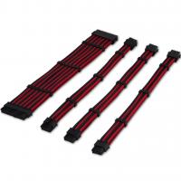 Electronics-Appliances-Tecware-Flex-Sleeved-Extension-Cables-Set-Black-Red-TWAC-FLEXBKRD-1