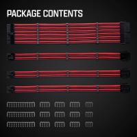 Electronics-Appliances-Tecware-Flex-Sleeved-Extension-Cables-Set-Black-Red-TWAC-FLEXBKRD-8