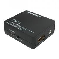 Simplecom CM423 HDMI Audio Extractor 4K HDMI to HDMI and Optical SPDIF with 3.5mm Stereo