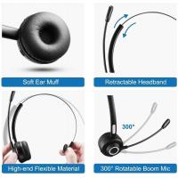 Headphones-Trucker-Bluetooth-Headset-V5-0-Bluetooth-Headset-with-Microphone-Noise-Canceling-18hr-Talktime-Wireless-Headset-with-Standing-Dock-Car-Bluetooth-11