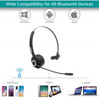 Headphones-Trucker-Bluetooth-Headset-V5-0-Bluetooth-Headset-with-Microphone-Noise-Canceling-18hr-Talktime-Wireless-Headset-with-Standing-Dock-Car-Bluetooth-6