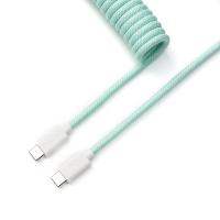 Keychron Coiled Aviator Cable - Mint / Straight
