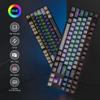 Keyboards-Gaming-Keyboard-Mechanical-Keyboard-Red-Switch-Hot-swappable-Tenkeyless-87-Keys-RGB-LED-Backlit-Wired-Computer-Keyboard-for-Gamer-Typists-Office-44