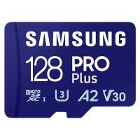 Samsung PRO Plus 128GB U3 A2 V30 UHS-I 180MB/s Blue MicroSDXC Card