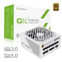 Gamemax 750W Power Supply，ATX3.0 PCIE5.0， 1.5M Australian Power cord - GX-750  PRO WT