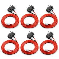 Genmitsu 6PCS Micro Limit Switches with 1M 2 Pin Cable for 3020-PRO MAX