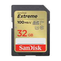 SanDisk 32GB Extreme UHS-I V30 C10 100MB/s SDHC Card