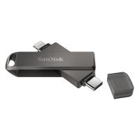 SanDisk 64GB iXpand Luxe USB-C to Lightning Flash Drive - Black