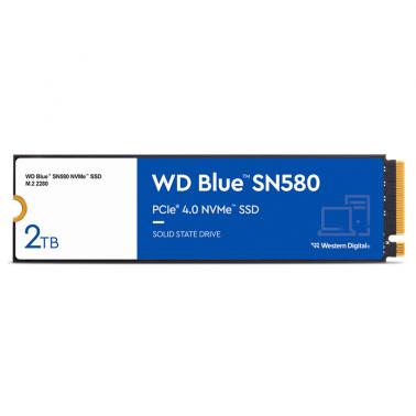 Western Digital 2TB Blue SN580 PCIe 2280 NVMe SSD (WDS200T3B0E)  - Main Image
