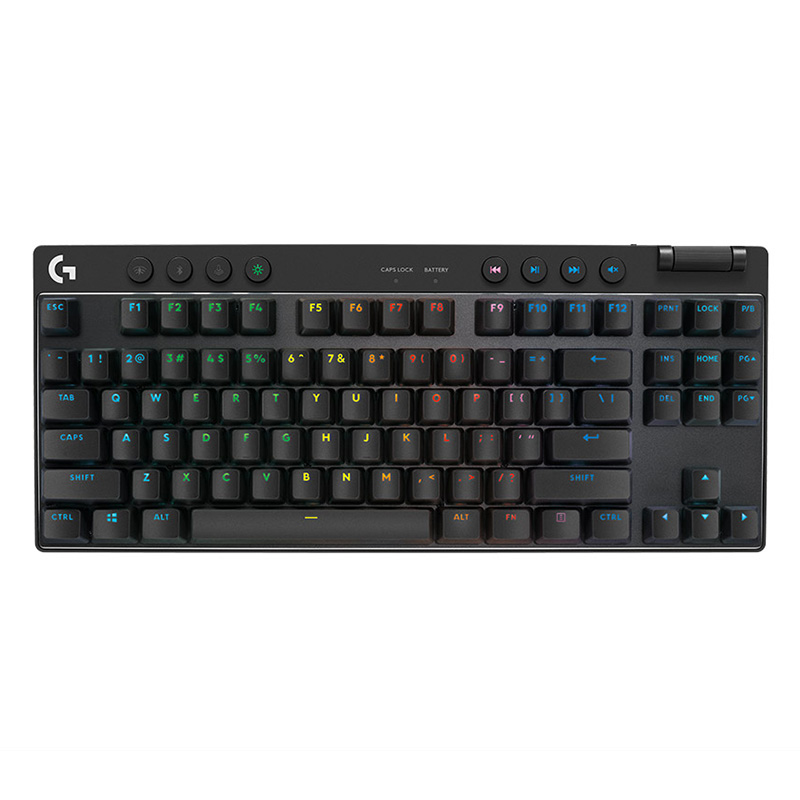 Logitech G PRO X TKL Lightspeed RGB Wireless Mechanical Gaming Keyboard - Black (920-012137)