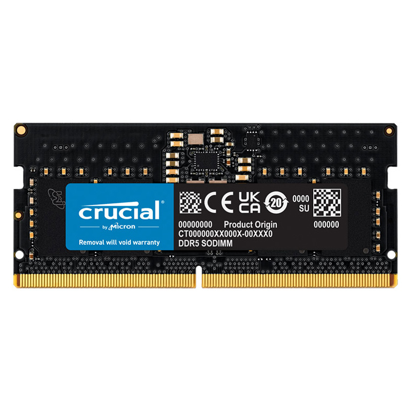 Crucial 8GB×2 DDR5-4800 SODIMM メモリー Crucial 8GB (1x8GB) CT8G48C40S5 4800MHz SODIMM DDR5 RAM - Umart.com.au