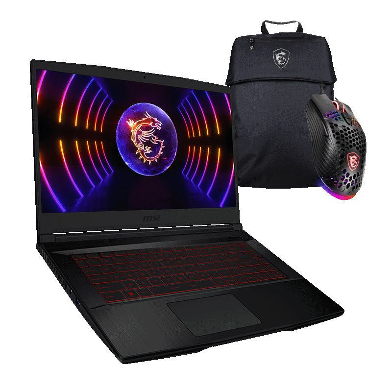 Msi Thin Gf63 12udx 156in Fhd 144hz I7 12650h Rtx 3050 512gb Ssd 8gb Ram W11h Gaming Laptop 1831