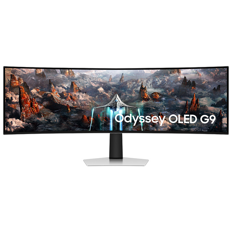 Samsung Odyssey G9 49in DQHD OLED 240Hz Ultra-Wide FreeSync Premium Pro Curved Gaming Monitor (LS49CG934SEXXY)